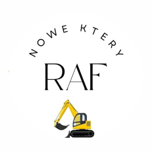 logo firmy raf wypożyczalnia
