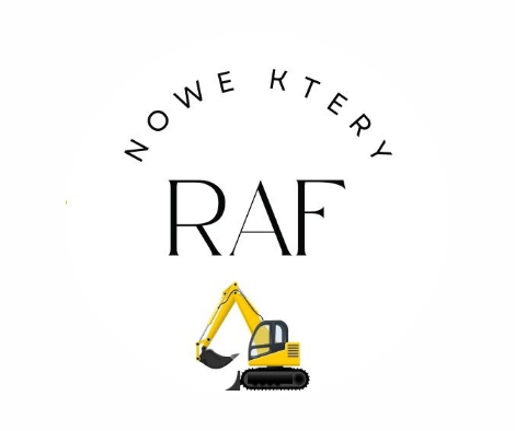 logo firmy raf wypożyczalnia